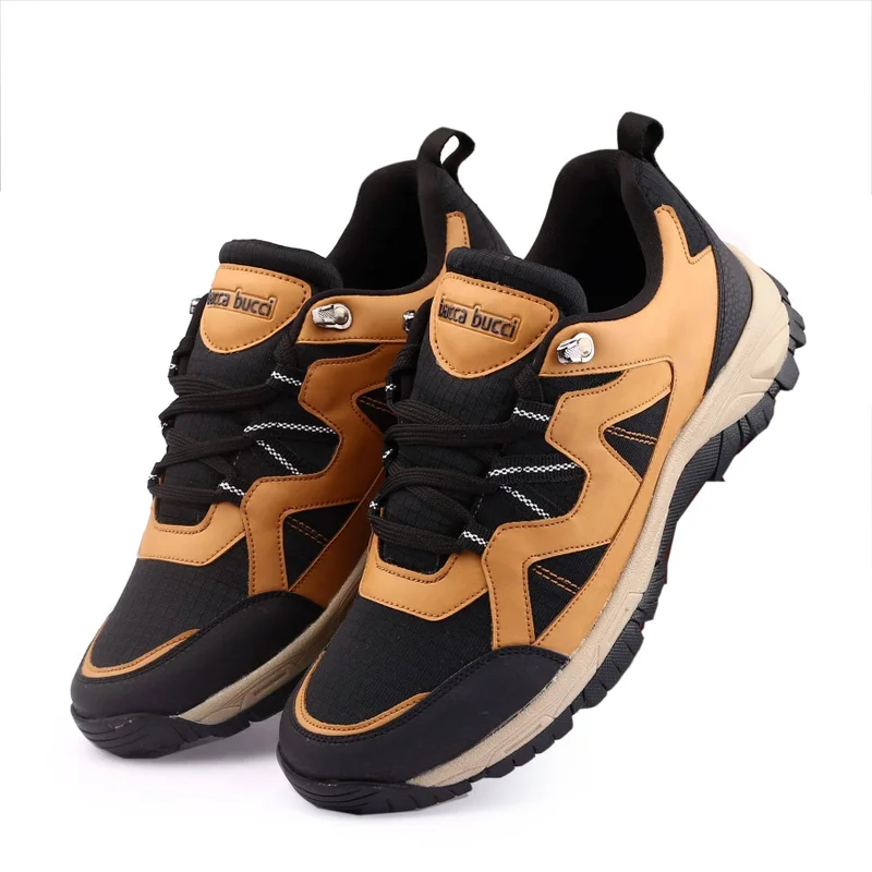 Bacca Bucci Tan Atlas Waterproof Hiking and Trekking Shoes for Men | Best Price UAE